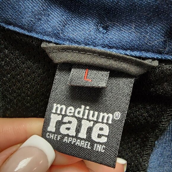 Medium Rare INDIE JACKET Cotton Chefs Jacket Size L - Picture 11 of 12